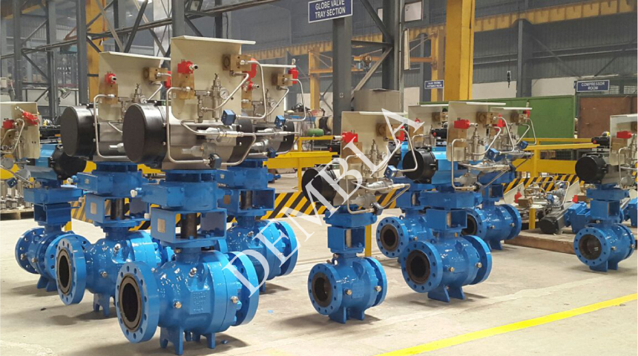 Actuated Ball Valve