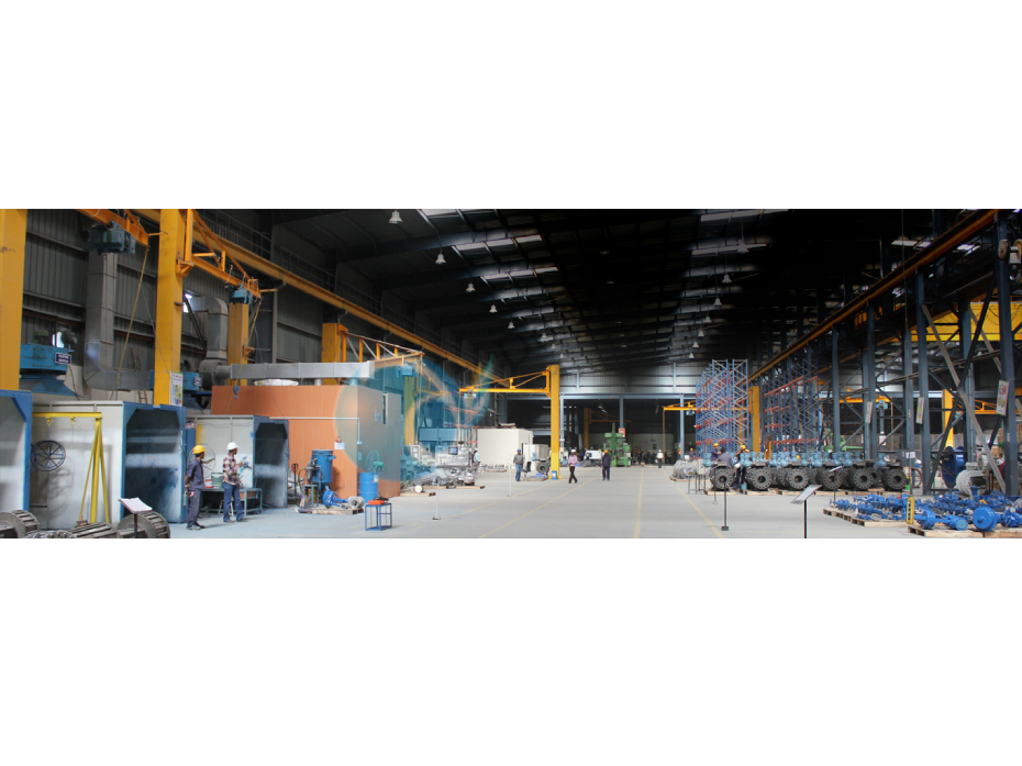 Vista interior de la fábrica